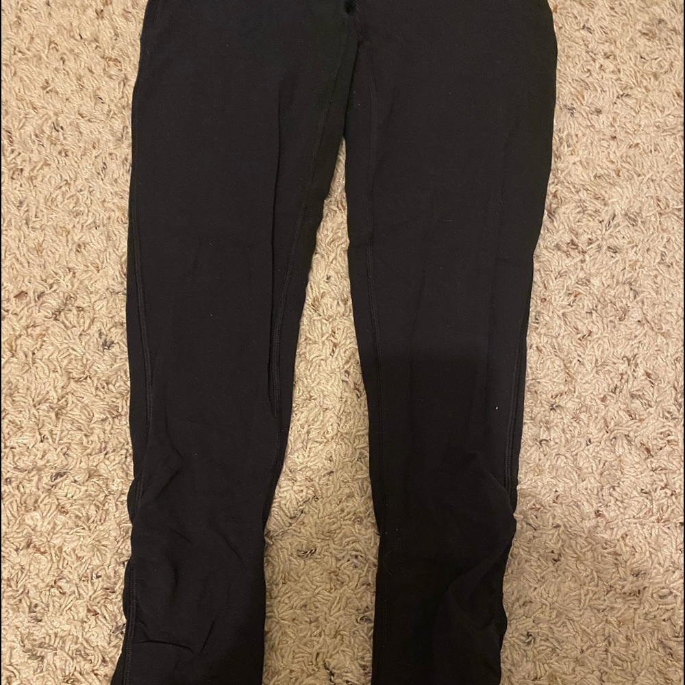 ivivva calf sinch black leggings